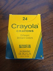 Crayola Crayons Different Brilliant Colors 24 Pack Binney & Smith
