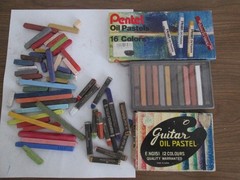 Lot of assorted Art’s firm/hard oil pastel sticks