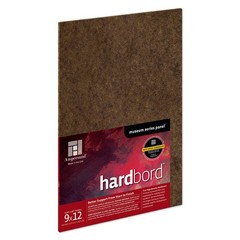 Ampersand Art Supply Hardboard Wood Painting 9″ x 12″, 1/8 Inch Flat Profile