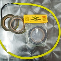 Andrew Mack Yellow Magnets “Mack Mags” Automotive Pinstriping Guide Roll, 2 Pack