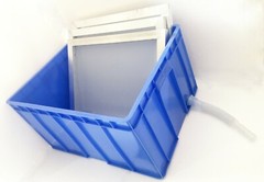 INTBUYING Screen Printing Washout Booth Tank Screen Washing Booth 26″X20″X15″