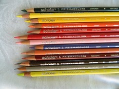 Lot of 56 Prismacolor Premier & Scholar Used Colored Pencils W/ Disc. Lilac 956