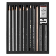 Caran d’Ache Art by Sketch Set 14 Pieces 1 Count (Pack of 1), Multi-coloured