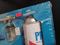 Vintage Badger Airbrush Kit No. 200 Brand New W/ Paint Box Wear