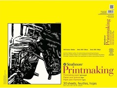 Strathmore 300 Series Printmaking Pad 18×24 30 Sheets