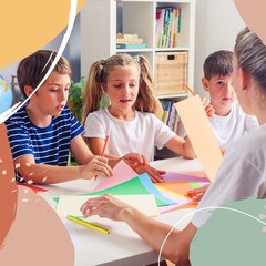 AIMI Construction Paper 100 Sheets Assorted Colors Bulk for School 10 colors