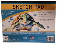 Sketch Pad Medium Weight Perforated Sheets 32 Pages (DGT181)