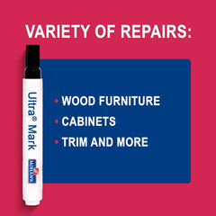 Ultra Mark Wood Stain Touch up Marker, Light Red Mahogany M280-0218, 1 Count