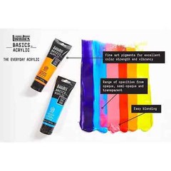 NEW ⭐️ Liquitex BASICS Acrylic Paint Neutral Gray Grey Permanent 4oz – 1046-599
