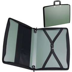 11×17 Art Portfolio PP Material Green Pack of 1