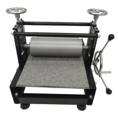 Upgrade Portable Press Printmaking Machine 30x50cm Adjust Tabletop Slab Roller