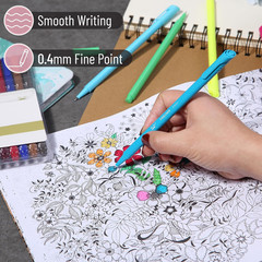 Mr. Pen- Fineliner Pens Colored, 24 Pack, Bible Journaling Pen, Ergonomic