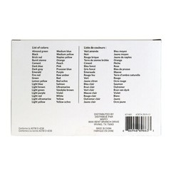 Artist’s Loft Necessities Soft Pastels 36 Pack for Drawing Coloring Illustration
