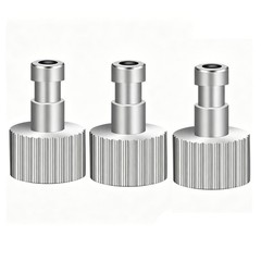 3Pcs 1/8 Air Brush Connector Adapters, 3pcs Air Brush Quick Connect, Red