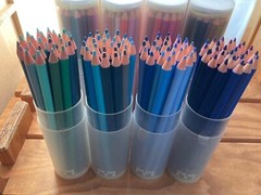 FELISSIMO 500 Colored Pencils Collection Drawing from Japan Expedited Ship