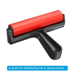 6 Inch Rubber Roller Brayer Rolling Tools for Printing Printmaking