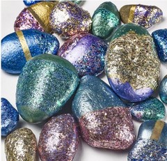 4 PACK FolkArt Glitterific Icons Acrylic Craft GLITTER Paint Set Gloss NON-TOXIC