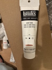 4.65-oz Burnt Sienna Professional Heavy Body Acrylic Paint Tube for Artists