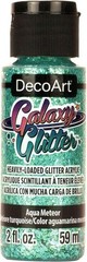DecoArt Galaxy Glitter Acrylic Paint 2oz Meteor – Aqua