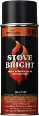 Stove Bright Fireplace Satin Black Paint – 12 Ounce (Pack of 1),