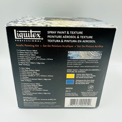New Liquitex Professional Spray Paint & Texture Acrylic Painting 10 Pieces