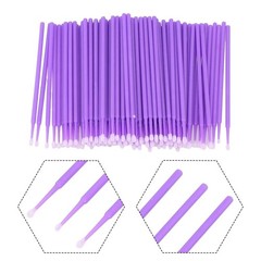 100pcs Paint Brushes Paint Touch-up Dentistry Pen Car Applicator Stick Once-only