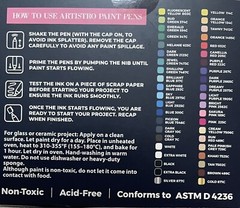 ARTISTRO 42 Acrylic Paint Pens, Art Set Acrylic Paint Markers, Fabric Markers…