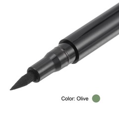 Fabric Markers Permanent Dye Paint Textile Marker Pens Fine Tip Olive