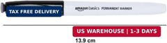 Amazon Basics Fine Tip Permanent Markers for Writing, Drawing, Quick Drying, Off