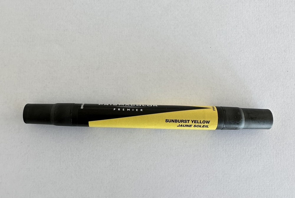 Prismacolor Double-Ended Marker, Sunburst Yellow PM-17 (1040) 1 each