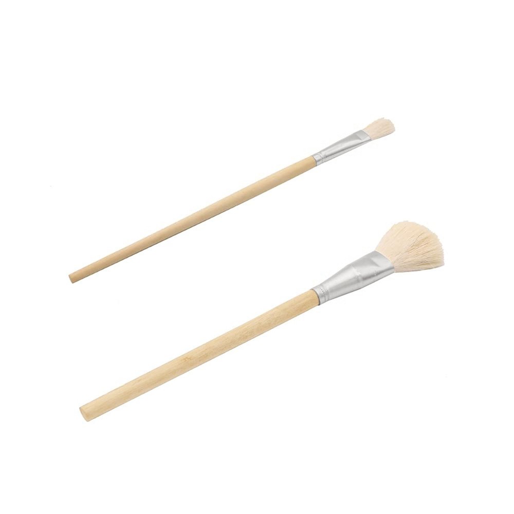 Gilding Brush – Goat Hair Paint Brush for Edible Gold Leaf, Flakes, Sheets (T…