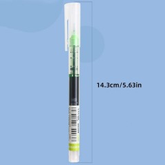 10Pcs Gel Pens 0.5mm Blue Ink Needle Tip Smooth Writing School Office Supplies U
