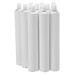 10 Pcs Aluminum Air Pipe Refillable Painting Accessories Empty Art Containers