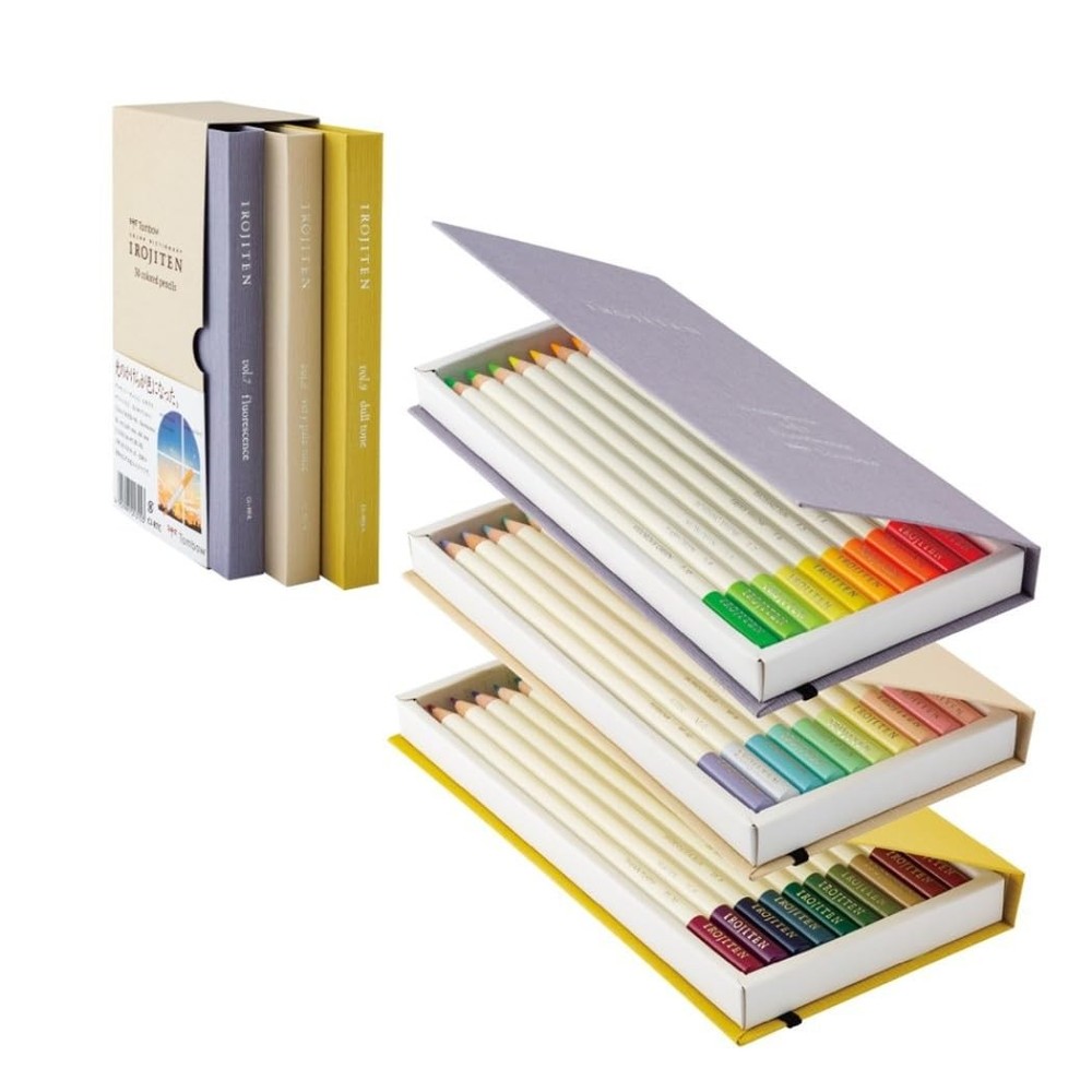 Tombow CI-RTC Color Pencil Set 30 Colors Book Style Third Collection Japan New