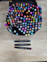TouchHero Markers Pack of 168 Markers – Dual Tip