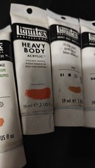 Liquitex heavy body acrylic paint lot 2oz (10) Colors * No Repeats #13