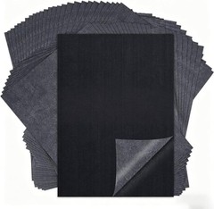 Carbon Paper for Tracing Transfer-Paper Pad, 30 Pcs Black Graphite Copy Paper fo