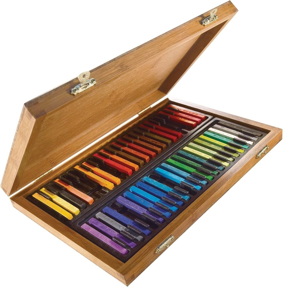 Cont Paris Colour Pastel Carr Wood Set Of 48 Assorted