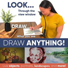 Mini Drawing Tool by Draw | Camera Lucida Drawing Accessory for Painting | Dra