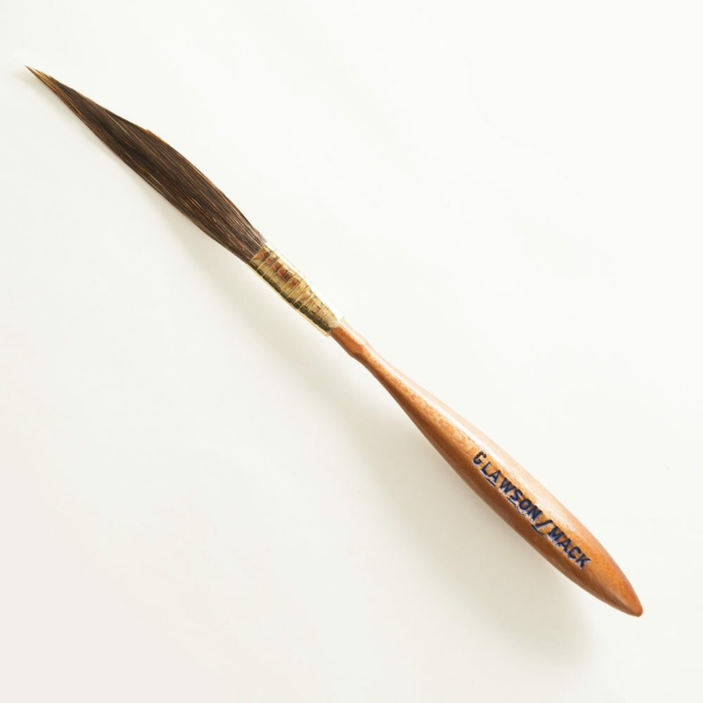 Glawson Mack Ultimate Long Line Striper Pinstriping Brush Series 1645 Size #00