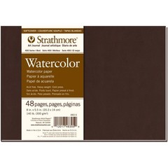 Strathmore 483-5 Softcover Watercolor Art Journal, 48 Count (Pa Kitchen