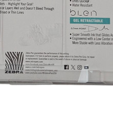 Zebra Goal Planning Set 18 Ct Midliners Sarasa Clip Blen Retractable NIP