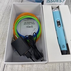 Scrib3D P1 3D Printing Pen – Color Filaments & Charger – Mint Condition Open Box