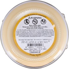 Tyler Candles – Pineapple Crush Scented Candle – 11 Ounce 2 11 oz, Neutral