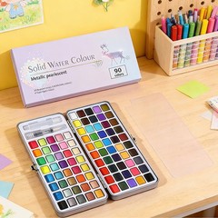Unbranded Watercolor Portable Sketching Gouache Paint Set Art Supplies
