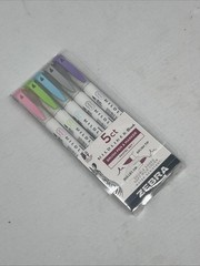 Zebra MILDLINER Dual Ended Brush Pen & Marker Set