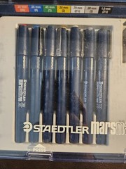 Staedtler Marsmatic 700 Pens Ink Technical Drawing Set Mars Matic Set Drafting