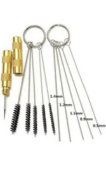 4 Pc Airbrush Cleaning Kit Cleaner Supplies Brushes Airbrush Cleaning Pot Holder