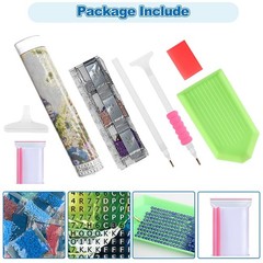 Cocktail Diamond Art Kits for Adults, Retro Cocktail Diamond Painting Dots Cryst