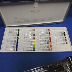 SHINHAN Professional Watercolor Paint Set 29 Colors 7.5ml Tube + NicPro Brushes